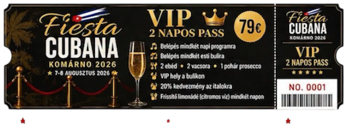 VIP 2 Napos Pass (79 €)