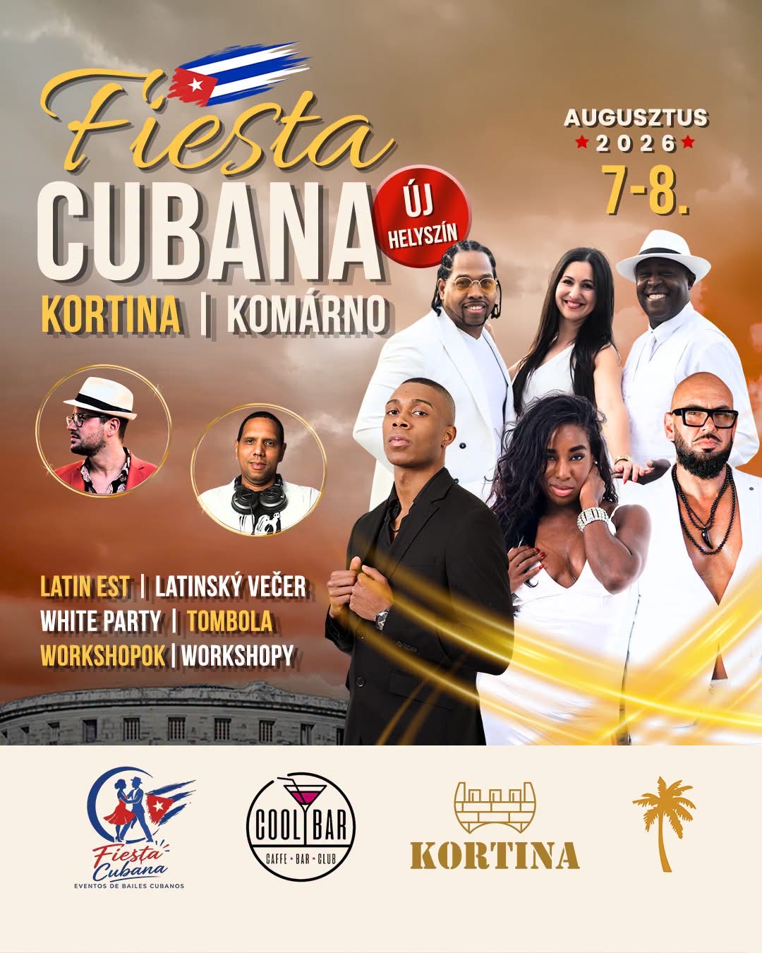 Fiesta Cubana 2026 — Kortina, Komárno